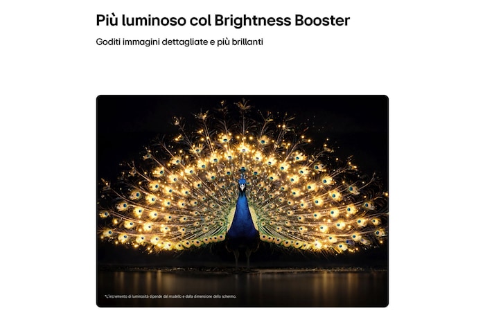 Caratteristica Brightness Booster TV OLED97G64LW